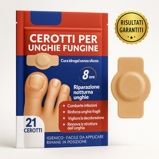 Fungio® Patch Per Il Rinnovamento Delle Unghie Fungine
